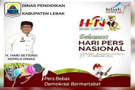 UCAPAN SELAMAT HARI PERS NASIONAL 