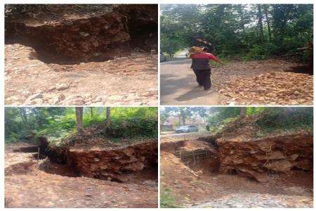 Diduga Ada Tambang Batu Ilegal Di Desa