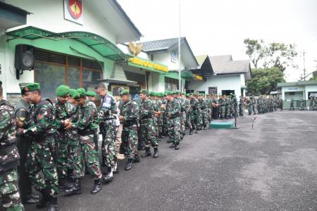 Keluarga Besar Kodim 0707Wonosobo Laks