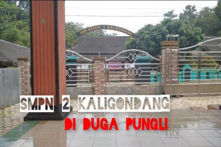 Diduga SMP N 2 Kaligondang Melakukan P