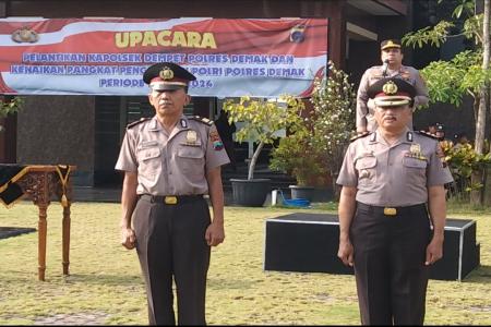 KAPOLRES DEMAK PIMPIN UPACARA PELA
