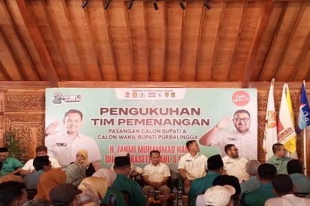 PENGUKUHAN TIM PEMENANGAN PASANGAN