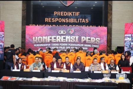 Polri Berhasil Ungkap 397 Kasus TPPO d