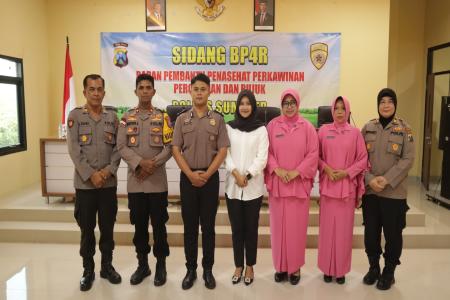 Wakapolres Sumenep Pimpin Sidang BP4R 