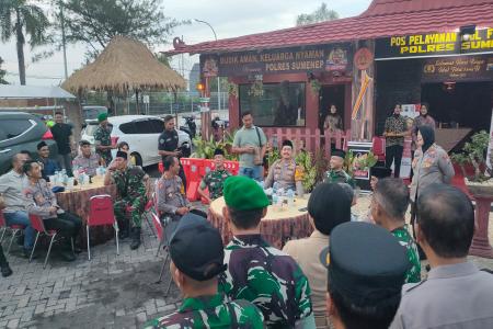 SINERGITAS TNI POLRI POLRES SUMENE