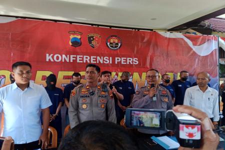 Polisi Tangkap 7 Tersangka Pencurian d