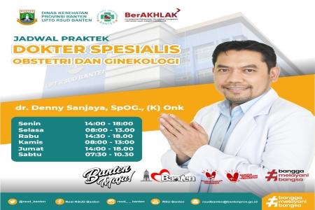 Update Informasi Layanan Dan Jadwal Dokter Spesialis RSUD Banten