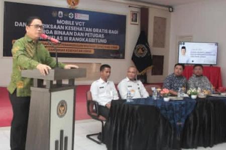 WABUP Lebak Hadiri Kegiatan Mobile VCT