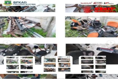 BPKAD BANTEN LELANG ASET RUSAK SAM