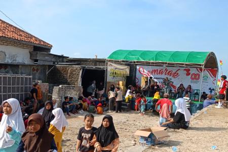 Pemdes Kapedi Bangkitkan Semangat Nasi