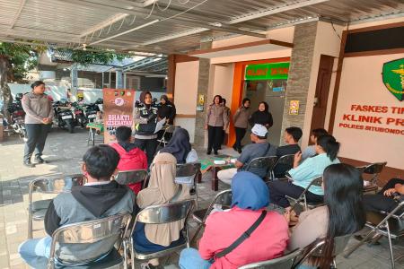 Warga Antusias Layanan Hapus Tato Grat