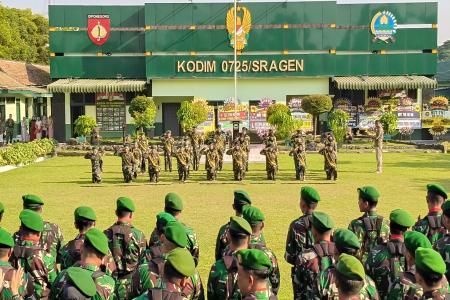 HUT TNI, KODIM SRAGEN DAPAT KEJUTA