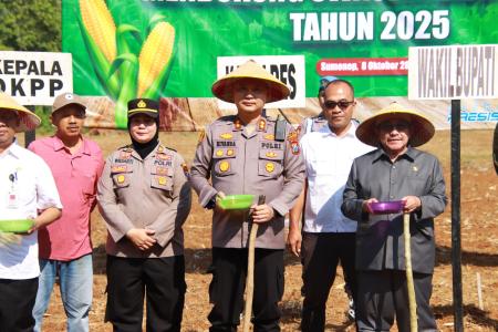 Dukung Swasembada Pangan 2025 Kapolres