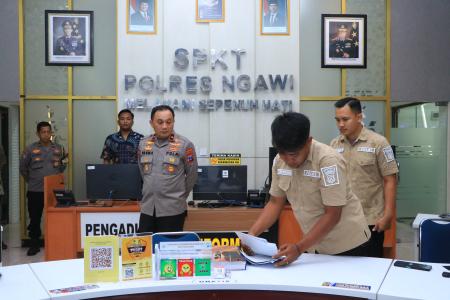WAKAPOLDA JATIM KUNJUNGI POLRES NG