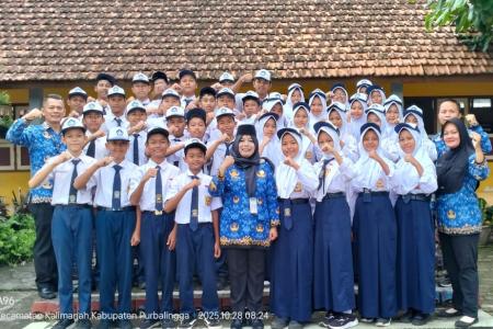 PELANTIKAN OSIS DAN MPK SMPN 2 KAL