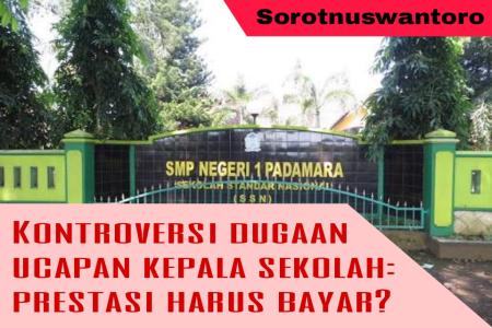 DUGAAN PUNGLI DI SEKOLAH NEGERI ME