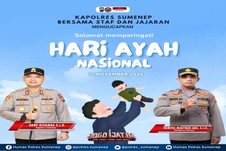 HARI AYAH NASIONAL 2025 POLRES SUM