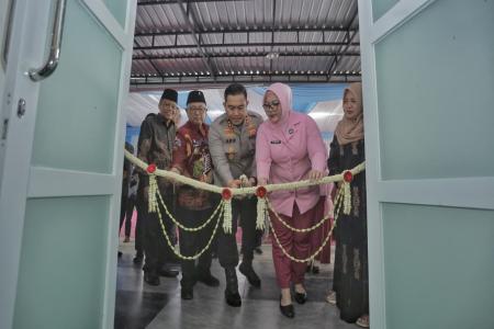 Polres Blitar Launching SPPG di Jimbe 