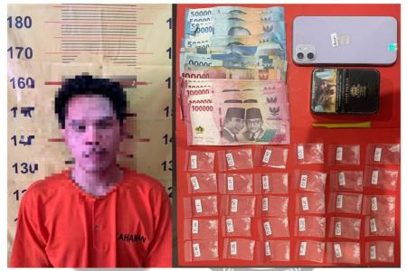 Polres Pasuruan Tangkap Pengedar Sabu 