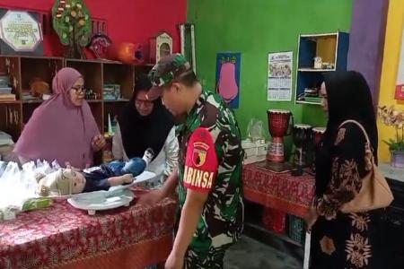 Babinsa Sukorejo Dampingi Kegiatan Per