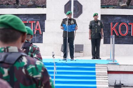 KODIM 0808-BLITAR GELAR UPACARA ME