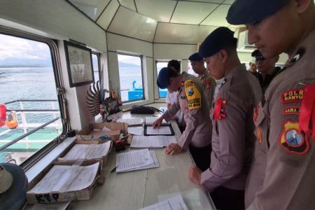 Jelang Nataru Polresta Banyuwangi Gela